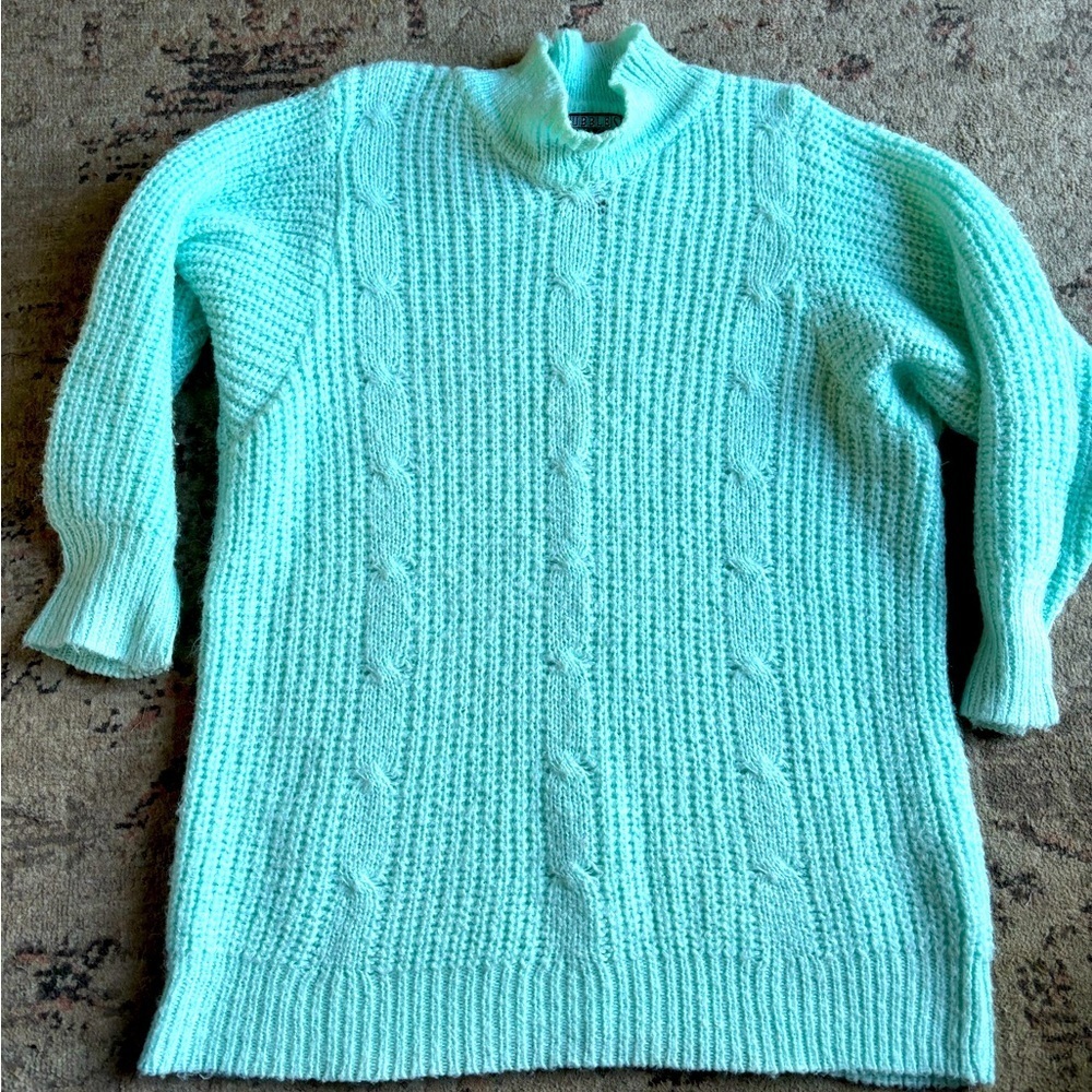 Bubbles Vintage Knit Sweater Medium